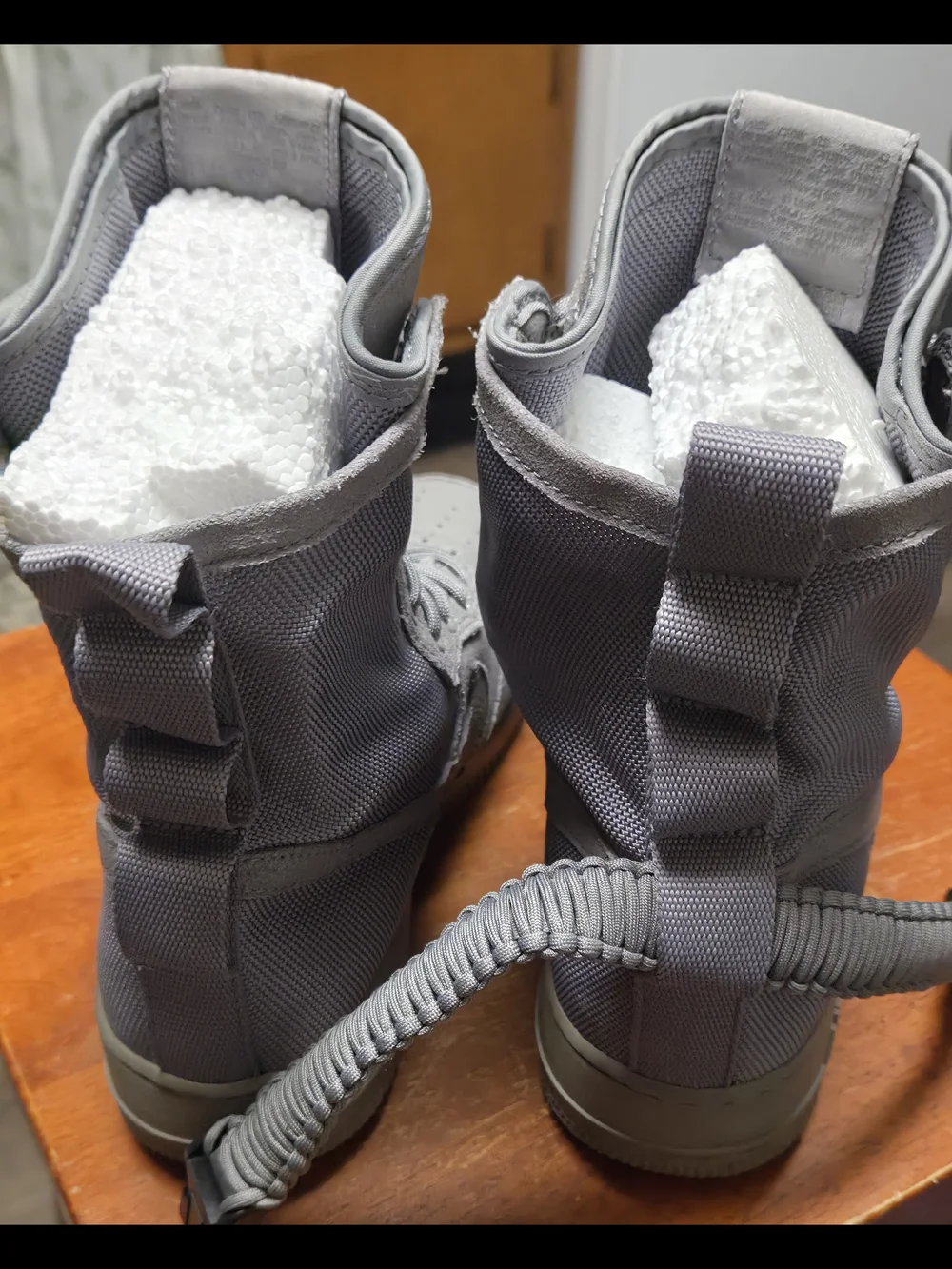 Nike Men's Special Fields High-Top Tactical Boot in Gray